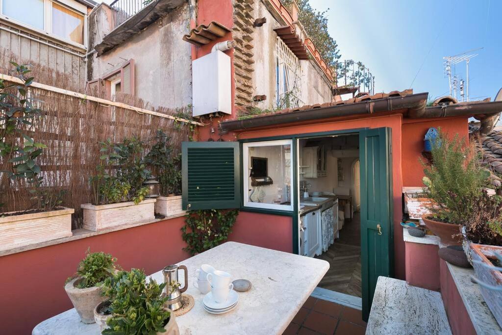 Scala Lovely Terrace Apartment Roma Ngoại thất bức ảnh